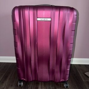 Samsonite Metallic Purple Spinner Luggage 28inches